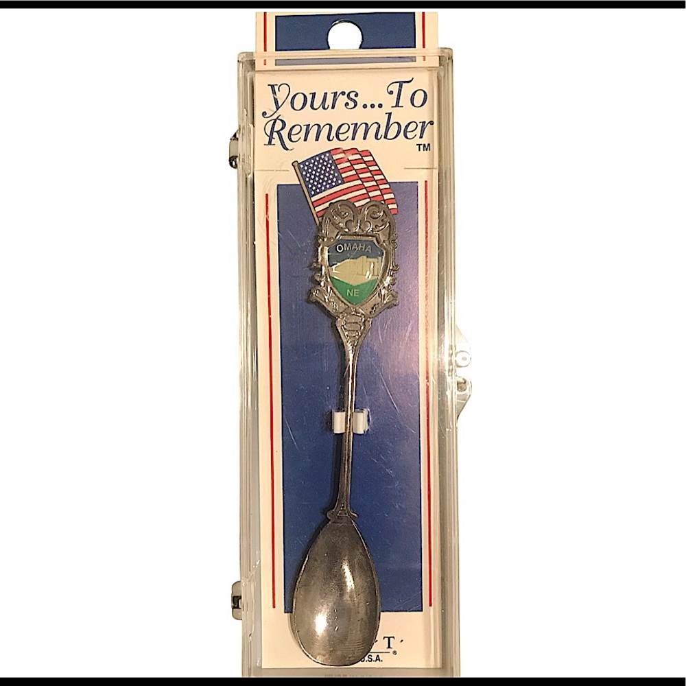 Vintage Omaha Nebraska Collector's Souvenir Spoon